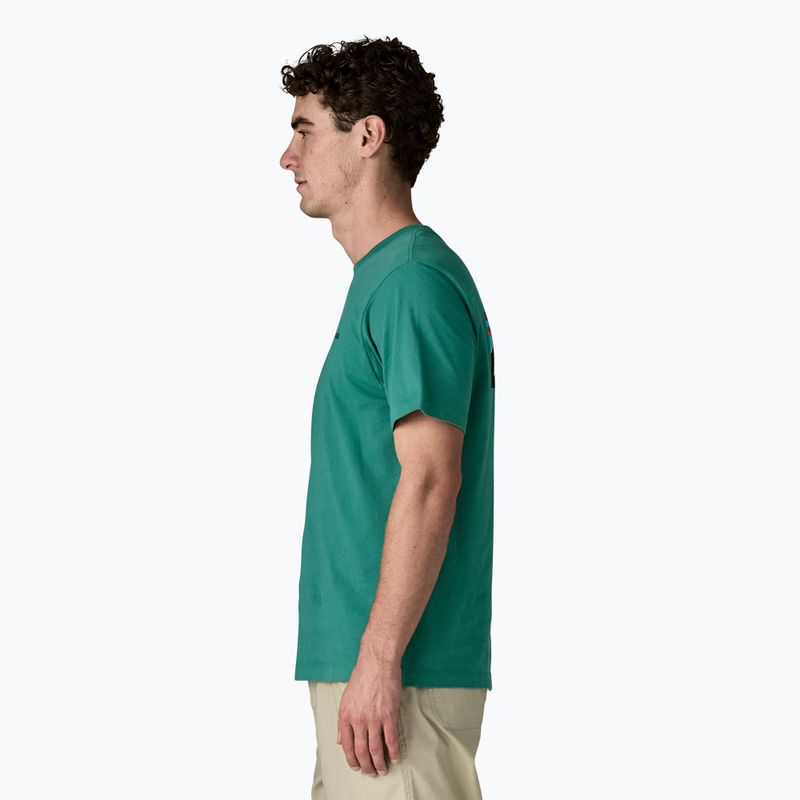 Pánské tričko Patagonia P-6 Logo gem green 4
