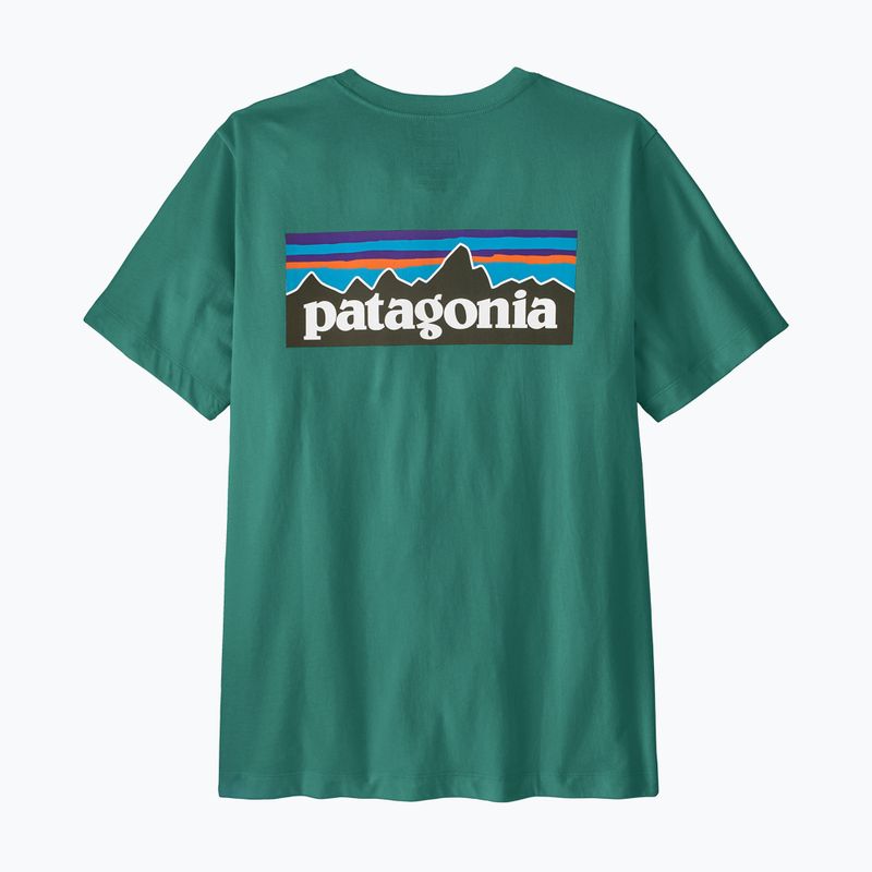 Pánské tričko Patagonia P-6 Logo gem green 5