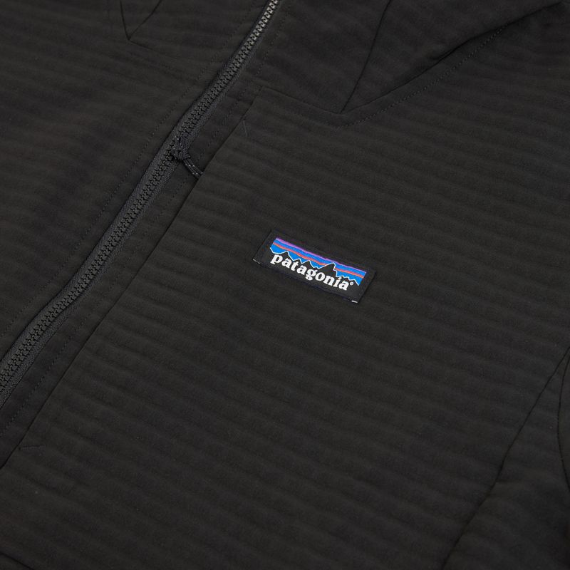 Pánská softshellová bunda Patagonia R1 TechFace Hoody black 4