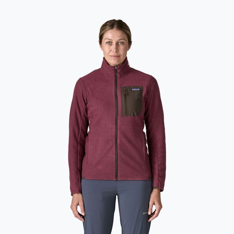 Dámská fleecová mikina Patagonia R1 Air berry fig