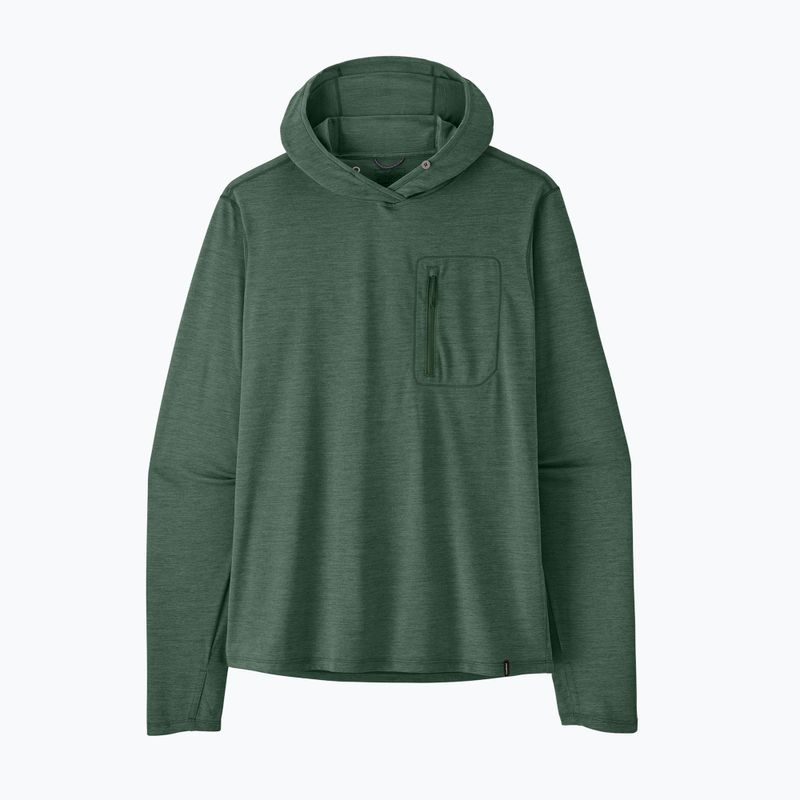 Pánská mikina Patagonia Cap Cool Sun Hoody Canopy Green - Light Canopy Green X-Dye 5