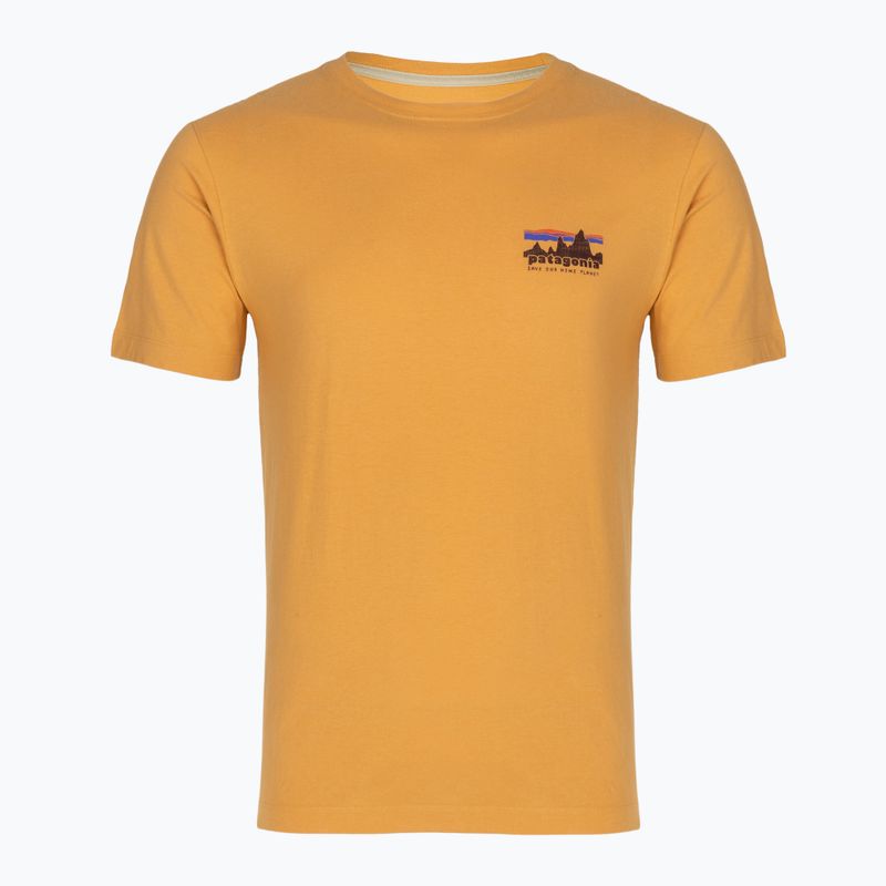Pánské tričko na lezení Patagonia '73 Skyline T-Shirt dried mango