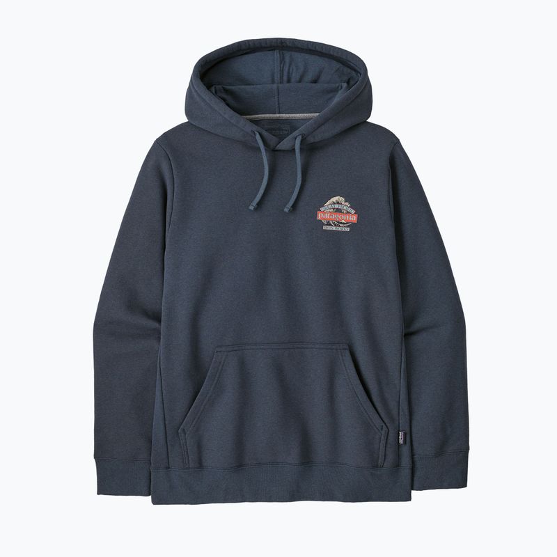 Pánská mikina Patagonia Great Waves Uprisal Hoody Summit Blue