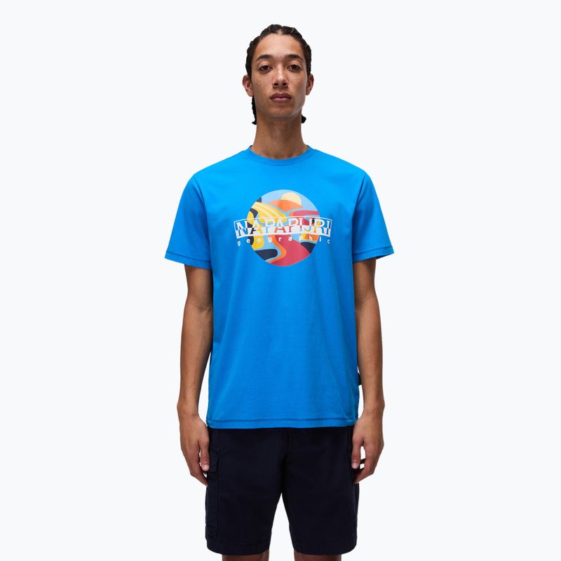 Pánské tričko Napapijri S-Valdor french blue B2W
