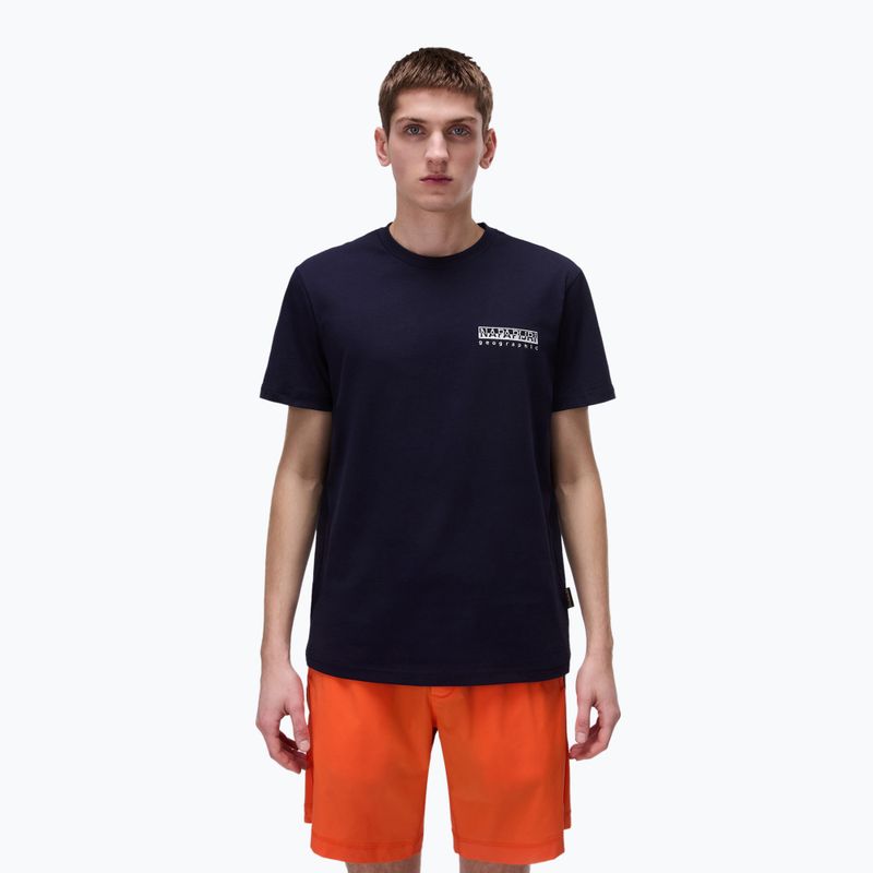 Pánské tričko Napapijri S-Vignonil Back blu marine
