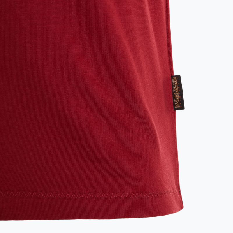 Pánské tričko Napapijri S-Saturnia tibetan red R1E 3