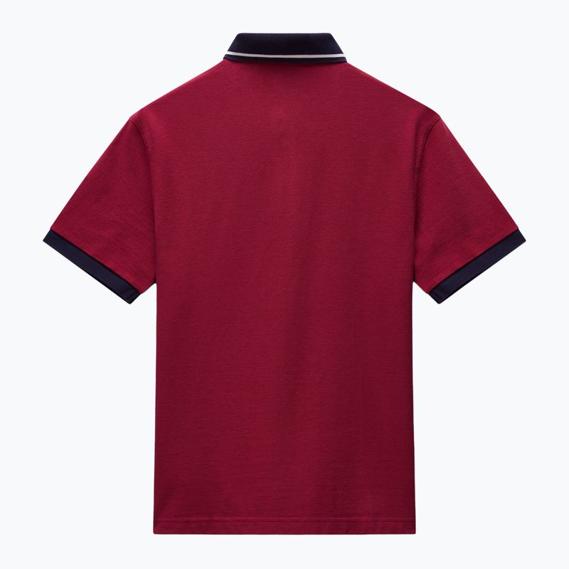 Pánské polo tričko Napapijri E-Zeri tibetian red r1d 2