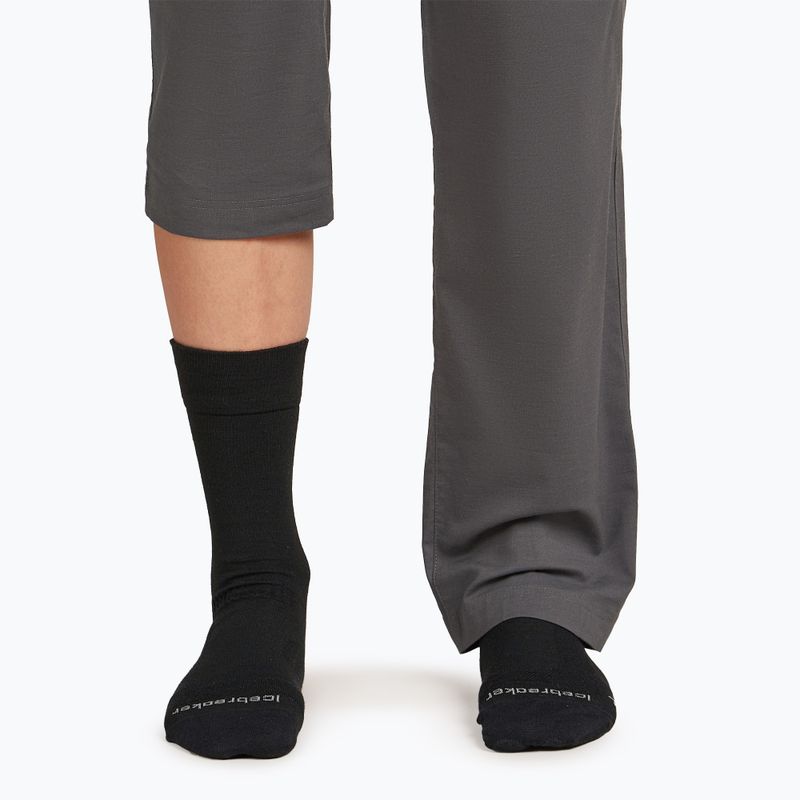 Dámské ponožky Icebreaker Merino Hike+ Liner Crew black 3