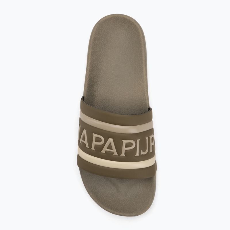 Pánské žabky Napapijri NP0A4IQV dark olive 2 5