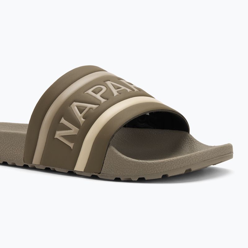 Pánské žabky Napapijri NP0A4IQV dark olive 2 7
