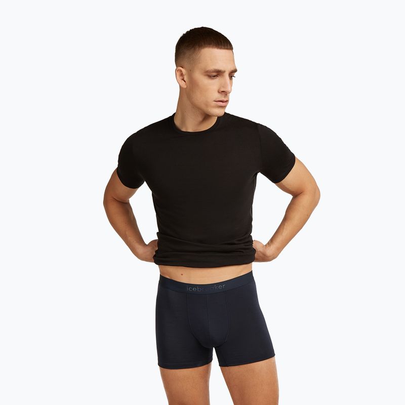 Pánské termo boxerky Icebreaker Merino 125 Cool-Lite Anatomica midnight navy 5