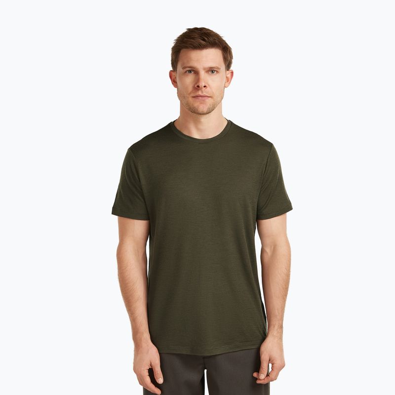 Pánské trekingové tričko icebreaker Merino 150 Tech Lite III dark loden