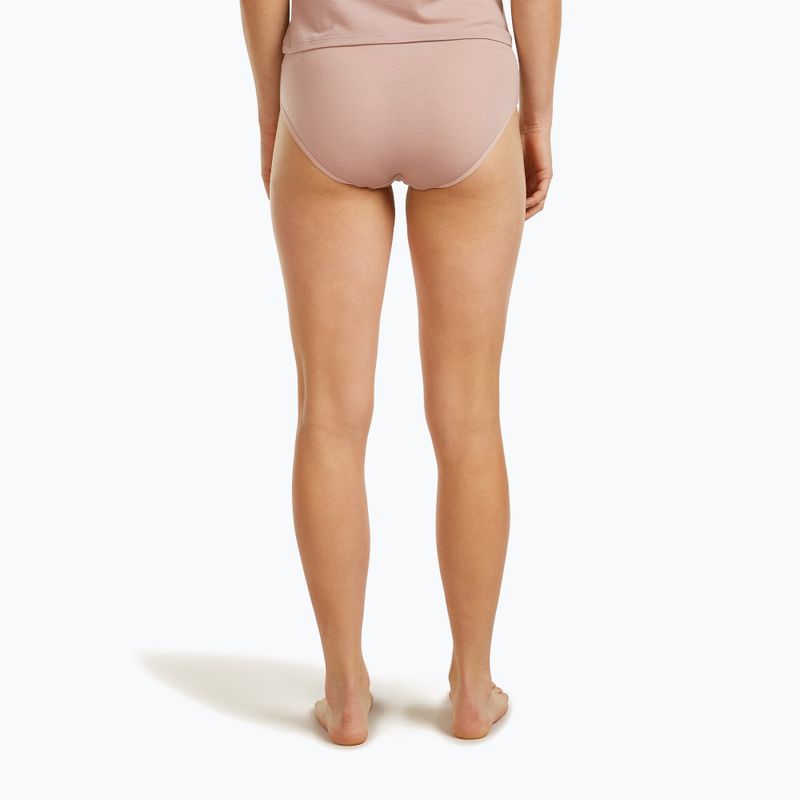 Dámské termo kalhotky Icebreaker Siren Hipkini pink quartz 3
