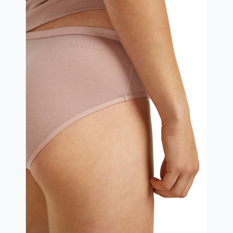 Dámské termo kalhotky Icebreaker Siren Hipkini pink quartz 4