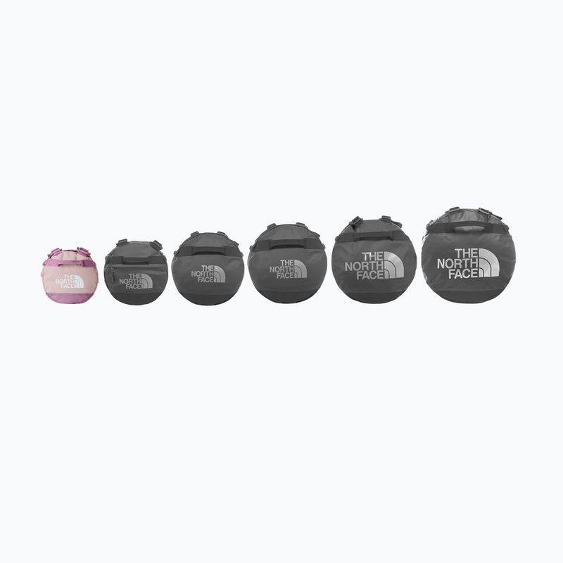 Cestovní taška The North Face Base Camp Duffel XS 31 l metal pink/hushed laven 5