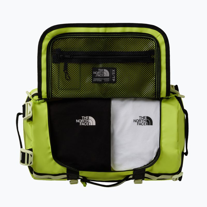Cestovní taška The North Face Base Camp Duffel XS 31 l fizz lime/lemon mist/tn 3