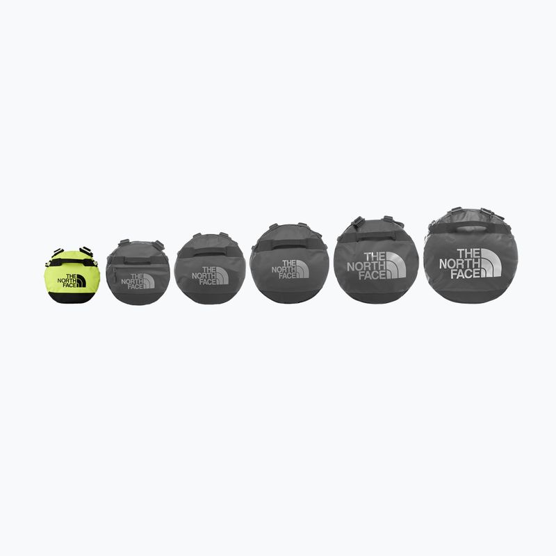 Cestovní taška The North Face Base Camp Duffel XS 31 l fizz lime/lemon mist/tn 5