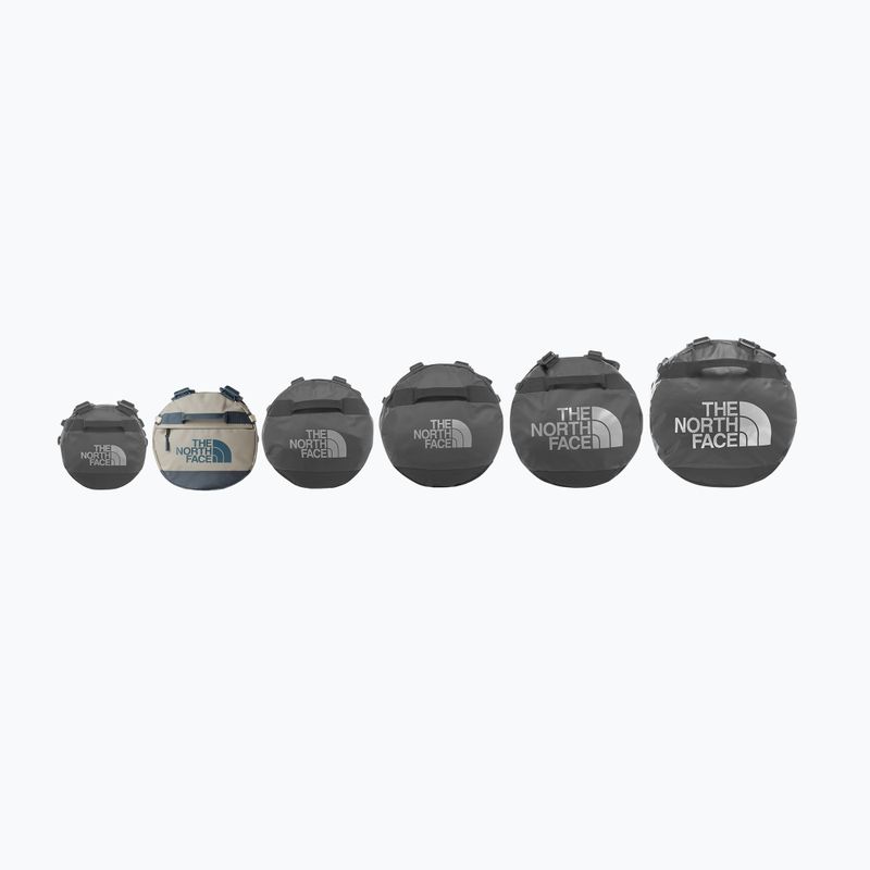 Cestovní taška The North Face Base Camp Duffel S 50 l stone slab/granite grey 5