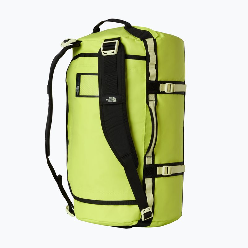 Cestovní taška The North Face Base Camp Duffel S 50 l fizz lime/lemon mist/tn 2