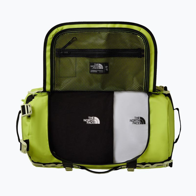 Cestovní taška The North Face Base Camp Duffel S 50 l fizz lime/lemon mist/tn 3