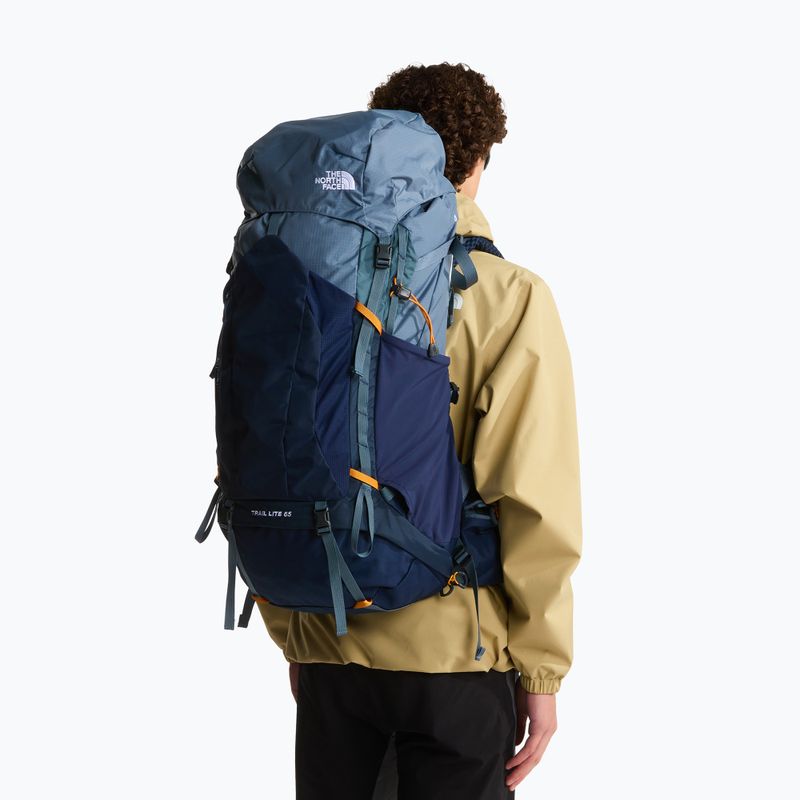 Turistický batoh The North Face Trail Lite 65 l L-XL granite grey/summit nav 7