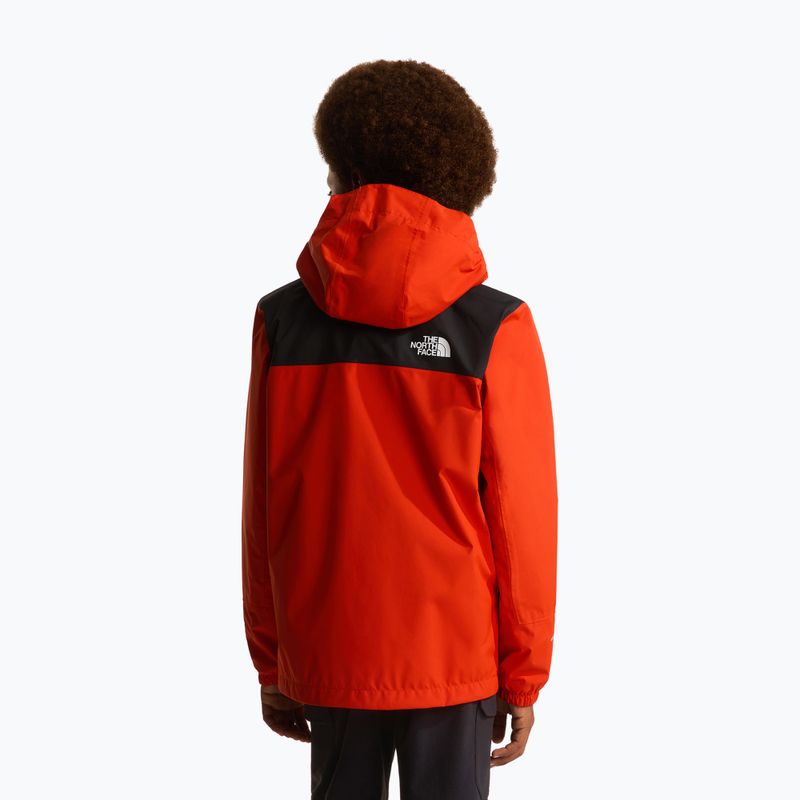 Dětská nepromokavá bunda The North Face Antora lava red 3