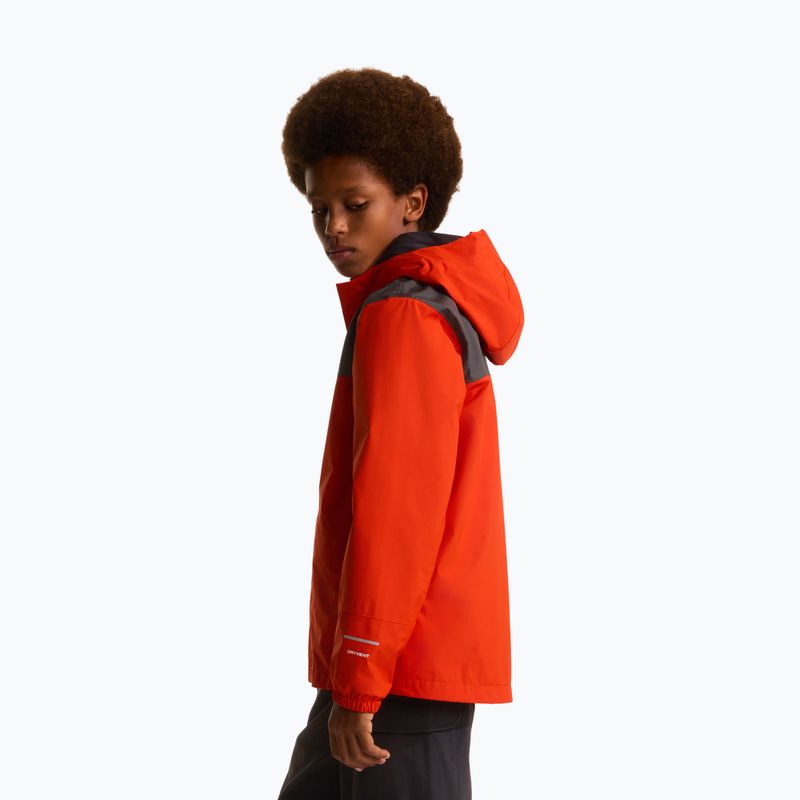Dětská nepromokavá bunda The North Face Antora lava red 5