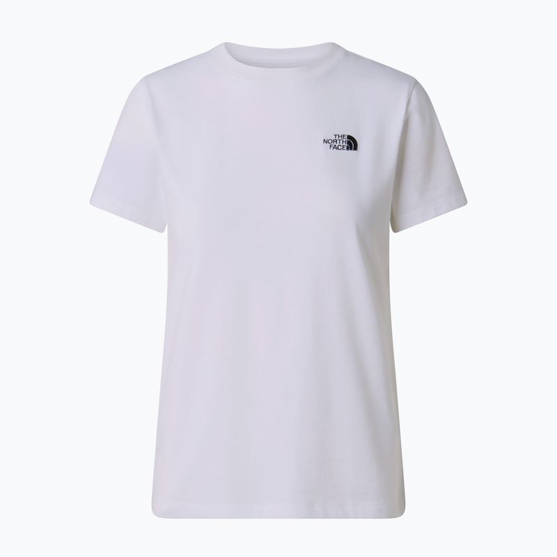 Dámské tričko The North Face Evolution Simple Dome Slim SS tnf white 5