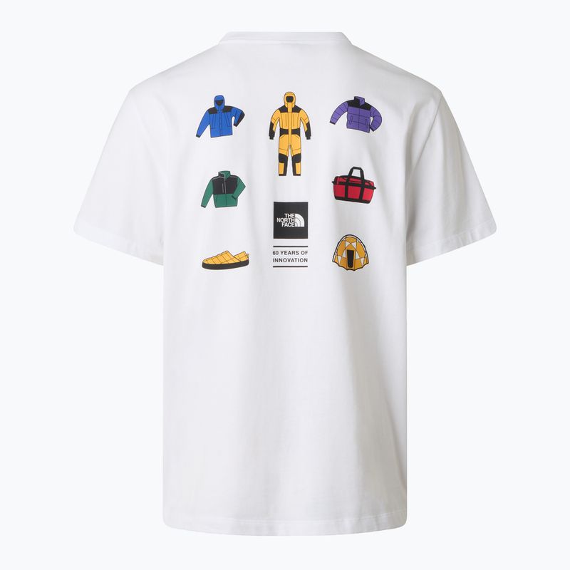 Pánské trekové tričko The North Face Mountain Celebration Regular tnf white 2