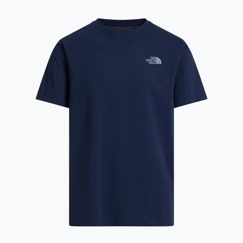 Pánské trekové tričko The North Face Moutain Sketch Regular summit navy 5