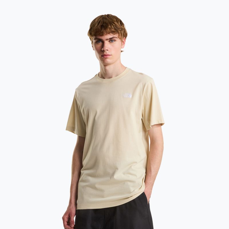 Pánské tričko The North Face Evolution Simple Dome desert stone
