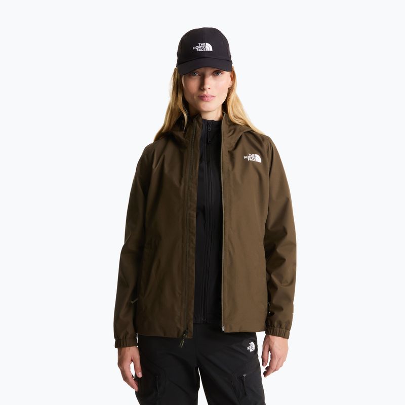 Dámská softshellová bunda The North Face Quest Mono taupe green 5
