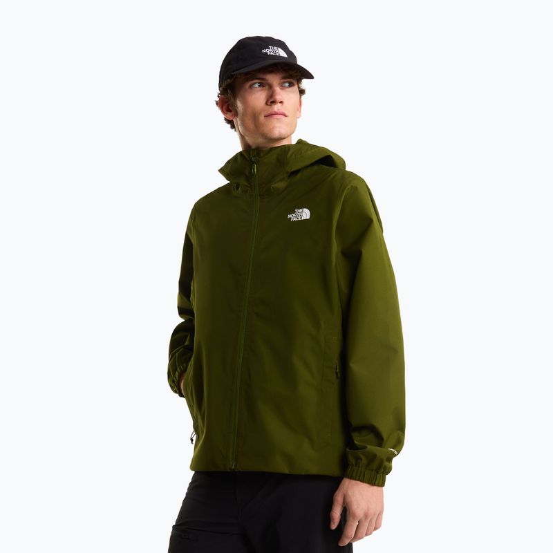 Pánská softshellová bunda The North Face Quest Mono woodland green