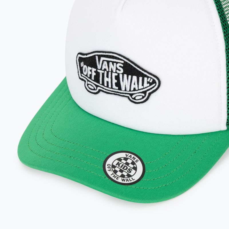 Dětská kšiltovka Vans Classic Patch Curved Bill Trucker vivid verdant 3
