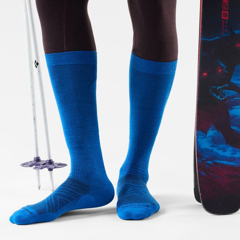Ski ponožky Smartwool Ski Zero Cushion OTC laguna blue 2