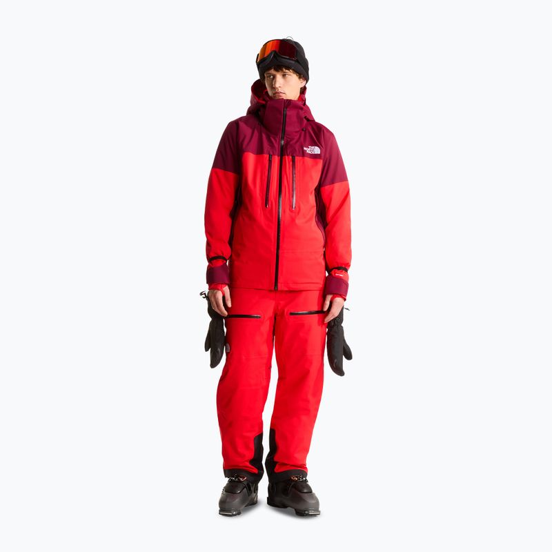 Pánské lyžařské kalhoty The North Face Chakal elevation red 2