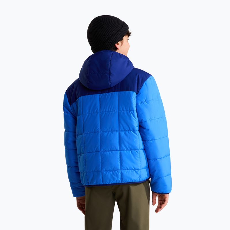 Dětská zateplená bunda  The North Face Reversible Shasta FZ Hooded active blue/bol 3