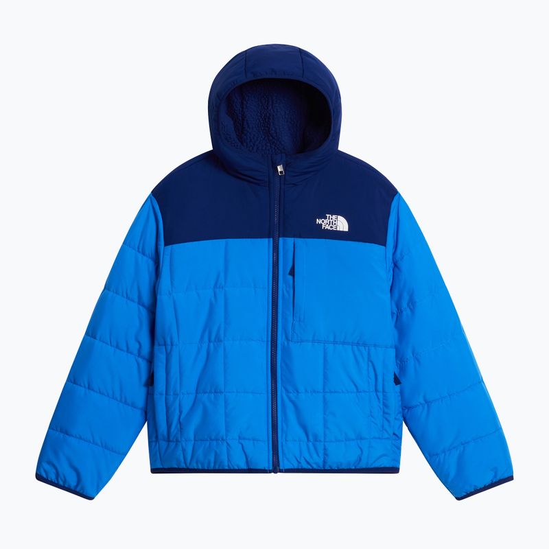 Dětská zateplená bunda  The North Face Reversible Shasta FZ Hooded active blue/bol 6