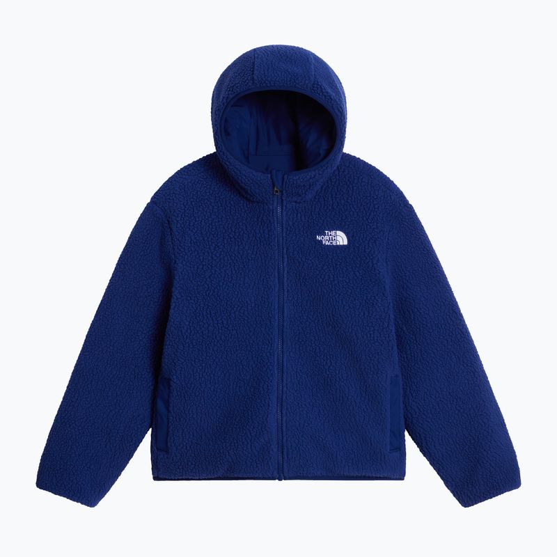 Dětská zateplená bunda  The North Face Reversible Shasta FZ Hooded active blue/bol 8