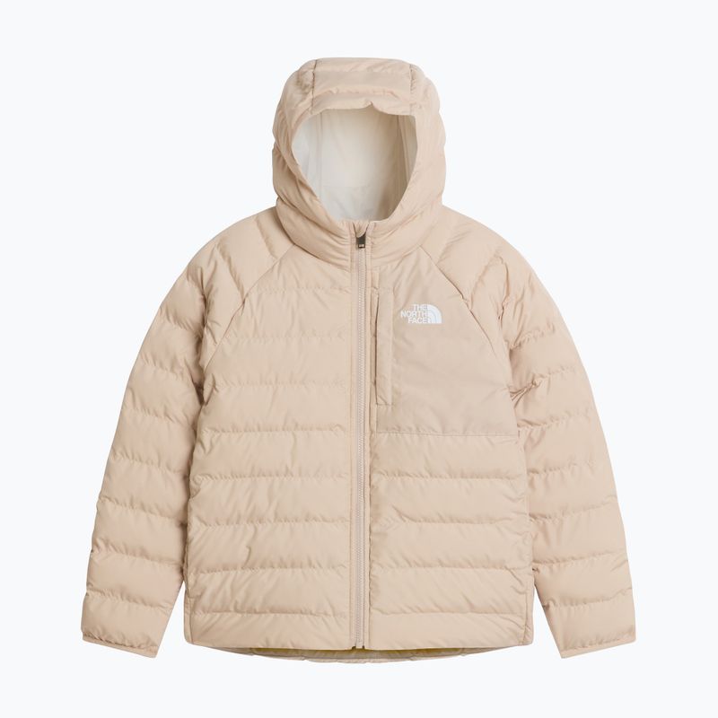 Dětská zateplená bunda  The North Face Reversible Perrito Hooded timeless taupe 6