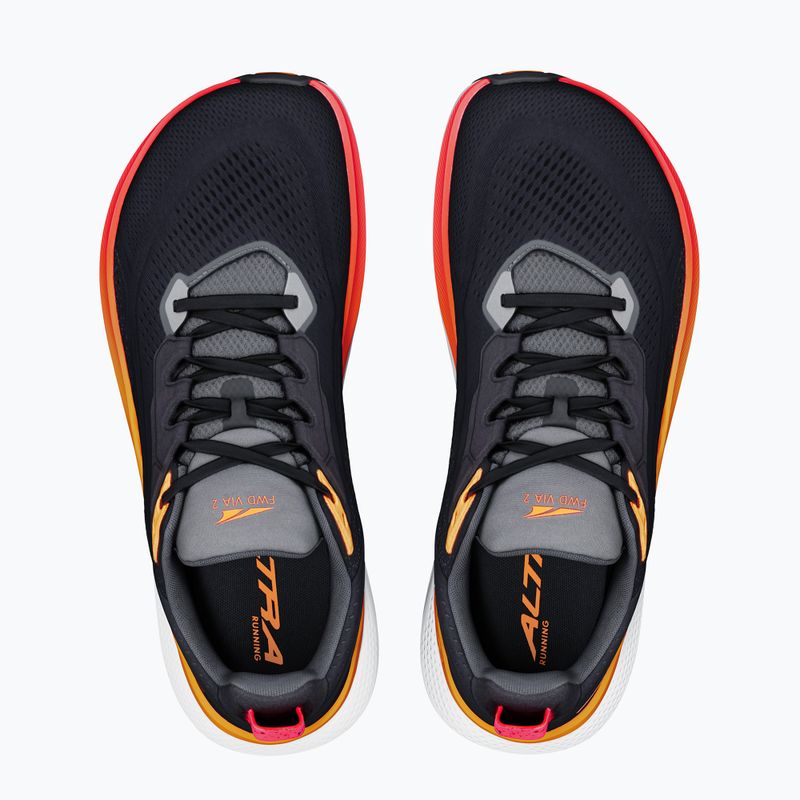 Pánské běžecké boty Altra FWD Via 2 black/orange pop/coral 10