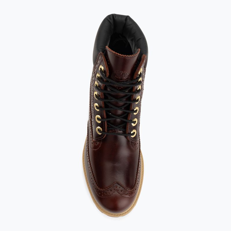 Pánské boty Timberland Premium 6 In Lace burgundy full grain 5