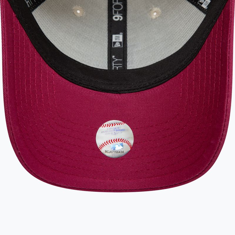 Kšiltovka New Era WS Patch 9Forty Los Angeles Dodgers light beige 6