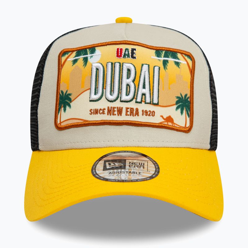Kšiltovka New Era Licence Plate Los Angeles Trucker light beige 3