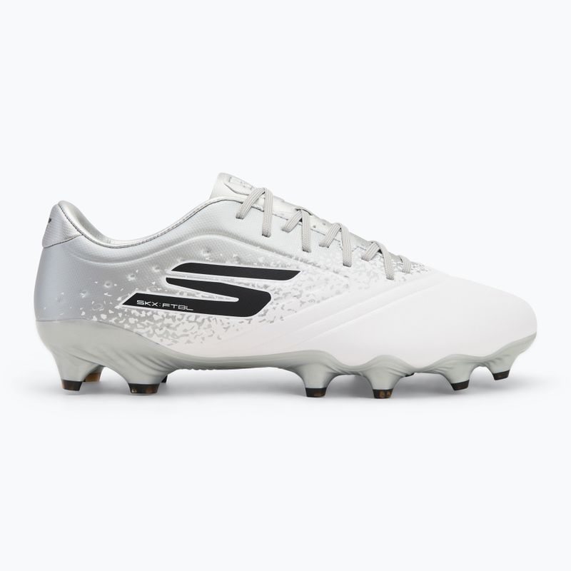 Pánské kopačky SKECHERS Razor 1.5 Academy FG white/silver 2