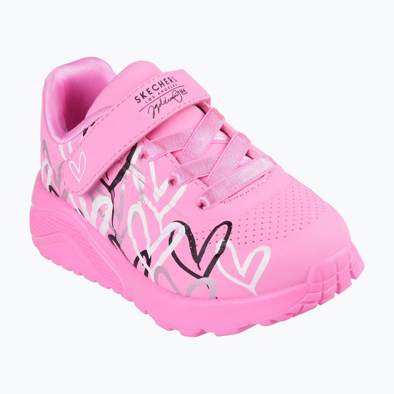 Dětská obuv SKECHERS Uno Lite Love Levitate 314078N hot pink/multi