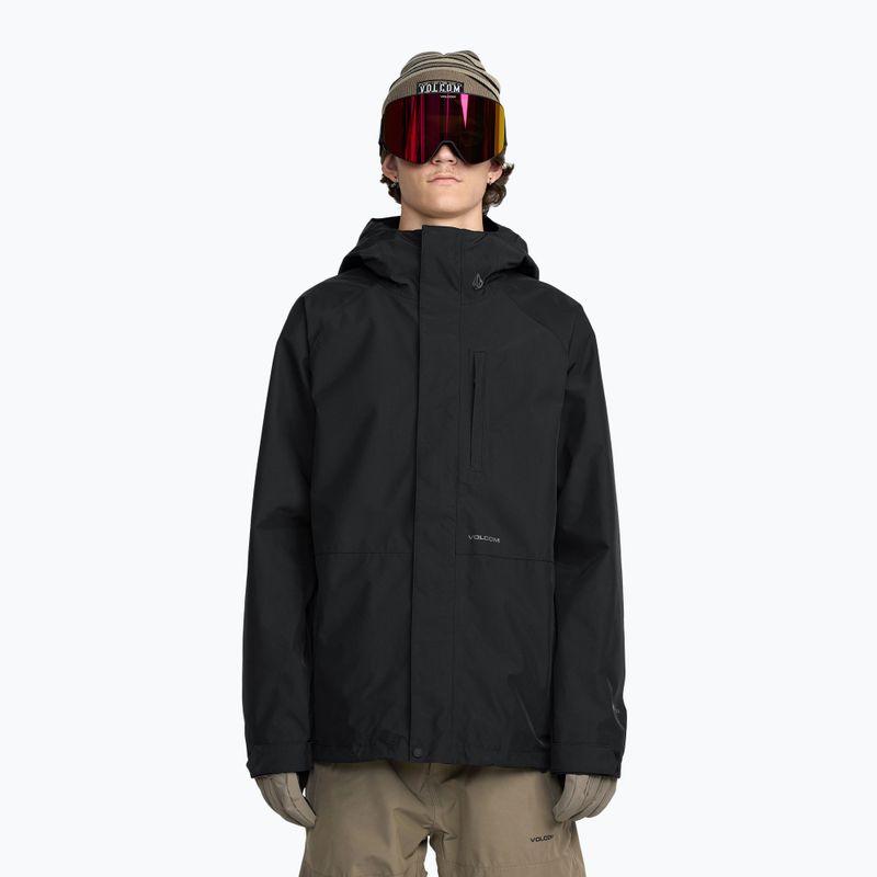 Pánská snowboardová bunda Volcom Dua Insulated GTX black