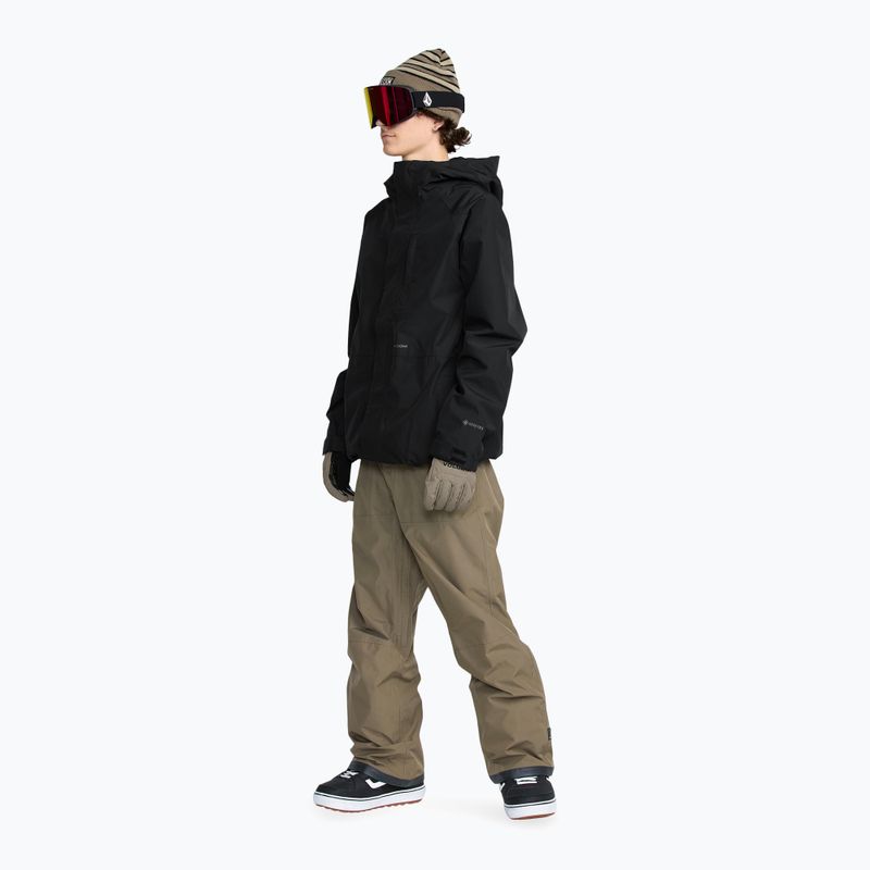 Pánská snowboardová bunda Volcom Dua Insulated GTX black 2