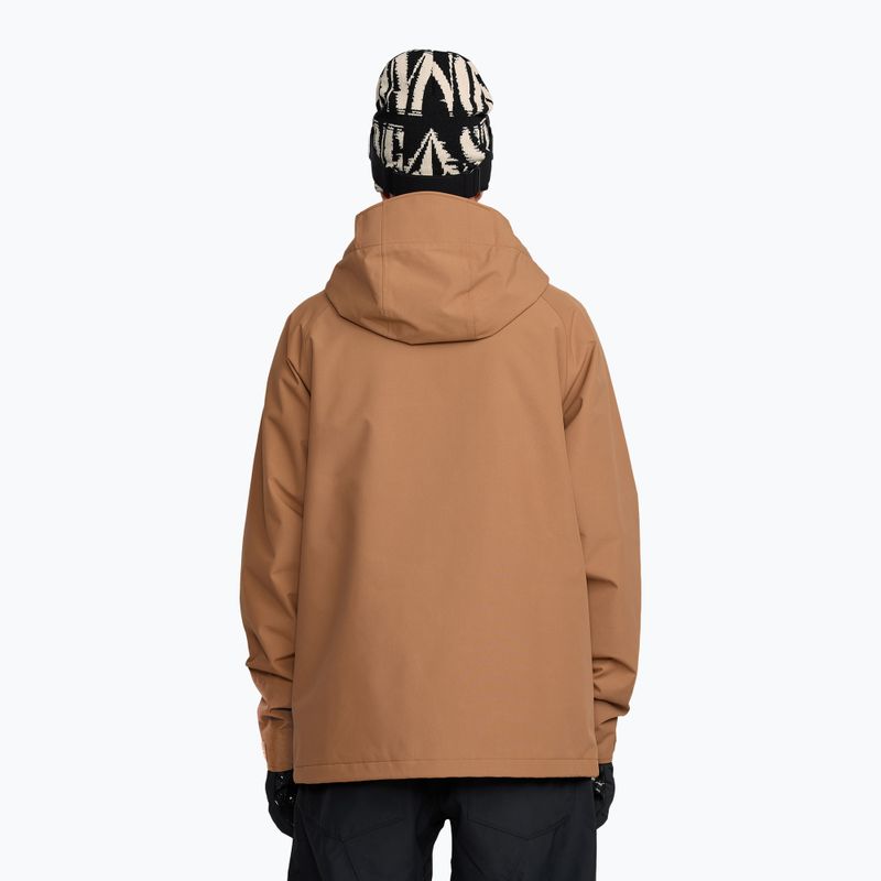 Pánská snowboardová bunda Volcom 2836 Insulated terra brown 3