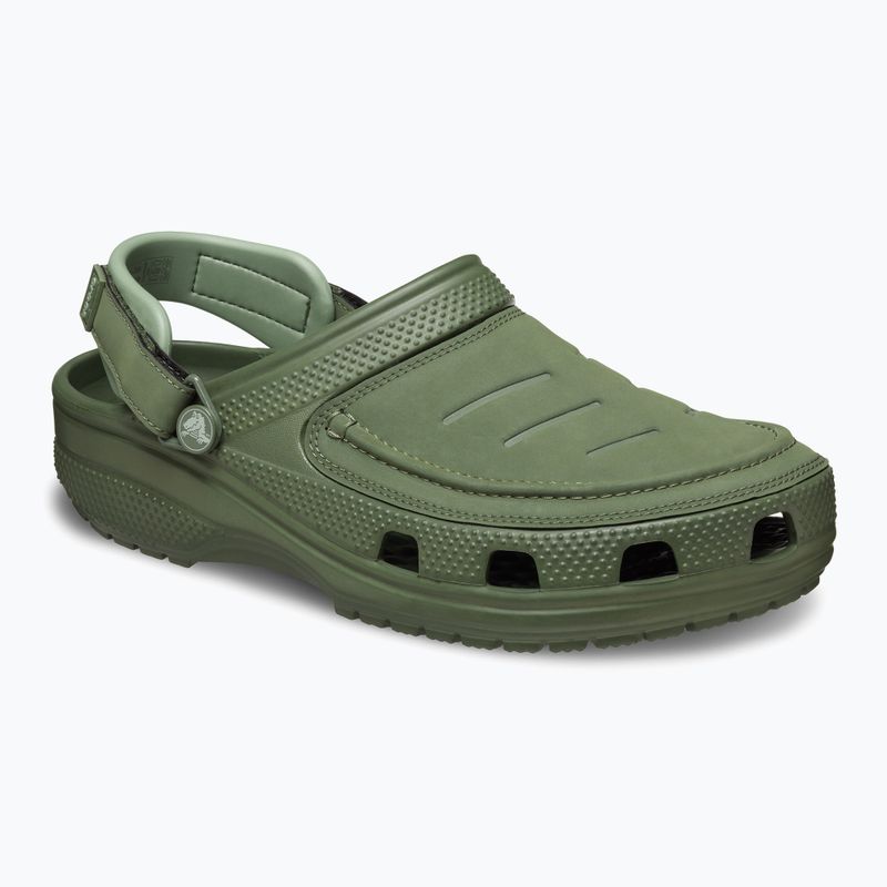 Pánské nazouváky Crocs Yukon Vista II LR Clog army green 9